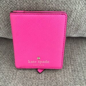 Bright Pink Kate Spade Card Holder